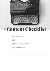 SEO Optimized Content Checklist